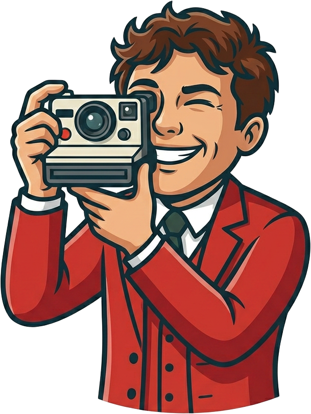 Feffe taking a snapshot